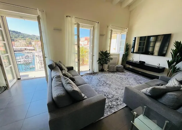 Luxury Seafront Penthouse Apartment Porto Azzurro